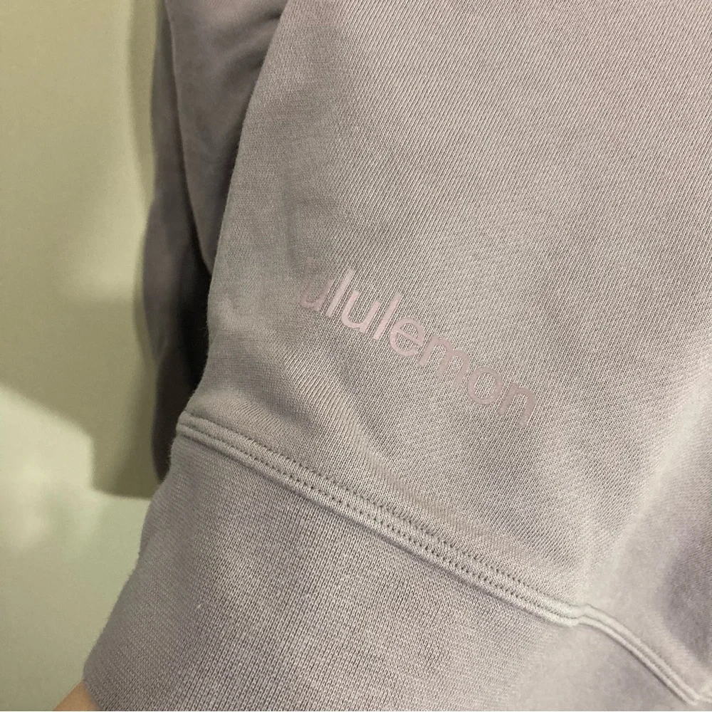 SOLD Lululemon Perfectly Oversized Crewneck Sweatshirt Pullover Sz 8-10 - Picture 9 of 9